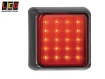 LED rear fog light 12-24V 122x122x31mm
