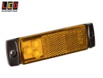 LED Side marker light 12-24V 129x32x13mm