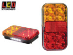 LED rear light 12V 150x80x29mm