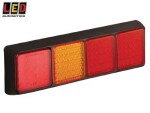 LED rear light 12/24V 350.00 x 105.00 x 47.00mm