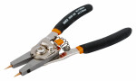 Resettable pliers for internal and external circlips 200mm 10-51/7-51mm