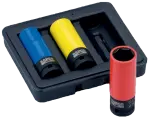 Deep impact socket set 17/19/21mm 1/2"