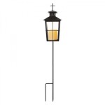 decoration 1 LED lamp standing 15x90cm vintage 3xAAA