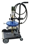 Grease distribution set mobile; in barrels 20-30l, 50:1, hose length: 4m