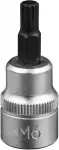 3/8" socket bit 12-star xzn m6. satin cr-van. hanging packaging jbm