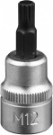 3/8" socket bit 12-star xzn m12. satin cr-van. hanging packaging jbm