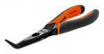 Snipe nose pliers Ergo with 60° bent tip 200mm