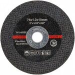 cutting disc 76x1.2x10mm 20100rpm metals jbm