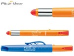 Marker Pica Gel 8mm round ending red