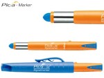 Marker Pica Gel 8mm round ending blue