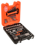socket set. 1/4" + 1/2" 106 pc