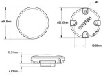 grommet, 90° ø56.8mm