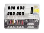 Split bus fuse holder GM max 32VDC 84x187x38.5mm 2x6-os.