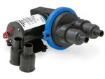 Reovee membraanpump, compact 12V 141x105x140mm 22l/min