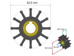 Premium impelleri set ø62.5mm