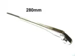 wiper blade's handle chromed 28cm. shaft 6mm