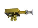 pull switch 0-1-2, with 19mm chrome button