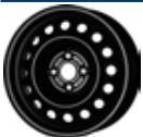 5.5x15, 4x100, CH 54, ET: 36; wheel steel KIA RIO III 09.11- CMR