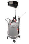 apac 1832.80 spent oil recover-suction unit 80l manom.round oil sump on wheels