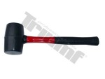 rubber hammer fibre handle 500g triumf