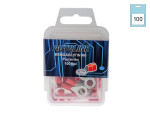 SILMUSKLEMM red 6,4 ( 100pc.) packing