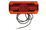 rear light left (LED, 12/24V, ohutuledega, with fog light, light tagurdus, with piduritulega, Side marker light, reflector, length cable: 0,2m)