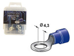 SILMUSKLEMM blue 4,3 ( 100pc)