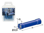 receptacle blue, Blister, packing 50 pc.