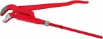 Pipe wrench 1" s-jaws. 320mm 45° grip triumf