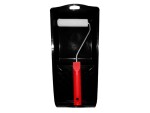 Paint roller velour 10cm+handle +cup