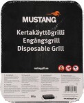 charcoal grill one time mustang