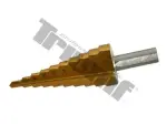 with steps mill 4-22mm hss titanium triumf