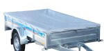 flat tarpaulin cs300 328x182cm gray