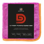 professional detailimine - lillade sides x-twist mikrokiudkangas, 580 g/m², windows and interior for cleaning, 40 x 40 cm, 70% Polyester, 30% polyamide.