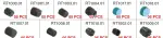 Air conditioning valve cap M8 X 1 R134a