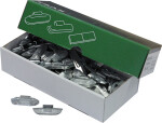 wheel wheel weights 50 x 35g, zinc, steel wheel. (trax 200x) box, 50pc
