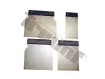 4 part. Putty knife set stainless steel 50/80/100/125mm triumf