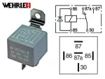 relay 12V 20/30A 5- pin. with diode light 12V