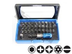 32- os. screwdriver. bits set with a drill bit triumf