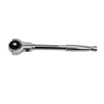 handle Ratchet, 1/4 inches, number teeth: 72, length.: 145 mm, type: rotation head, Swivel Handle: metal