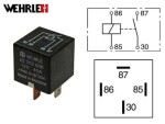 relay WEHRLE 12V 40A 4-N., without PESATA 12V