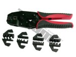 Receptacles Crimping pliers, replaceable triumf