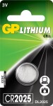 battery gp cr2025 3v 1pc ip