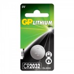 battery gp cr2032 3v 1pc ip