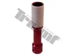 1/2" with extension thin alloy wheel socket 17mm cr-mo triumf