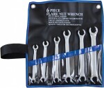 6 pc. flare nut spanners set 8-19mm. pvs-bag triumf