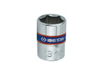 King Tony - socket short 1/4" 8MMX24. 5MM ,6- Point CHROM
