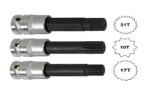 3pc. star bit sockets set 1/2" ø14,5-17h / ø16,0-10h / ø16,5-21h