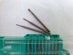 9pc. mini drill bits for metal set triumf