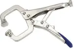 Locking Pliers c-jaws 110mm mini triumf